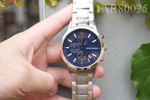 原单   阿玛尼Armani Ar80025
机芯：进口计时石英机芯
表壳：316L精钢 商品图1
