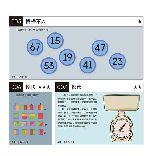 《门萨思维谜题：逻辑之美》国际高智商俱乐部门萨官方出品，提升思考效率，一眼看透事物本质！【图书】 商品图2