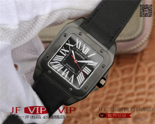 RB卡地亚山度士黑骑士，间玫瑰金，间钛圈，直径38mm 商品图3