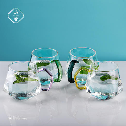 茶杯-玻璃水杯-八曲流觞杯4色 商品图10
