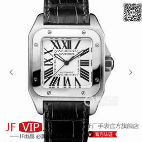 RB卡地亚山度士黑骑士，间玫瑰金，间钛圈，直径38mm