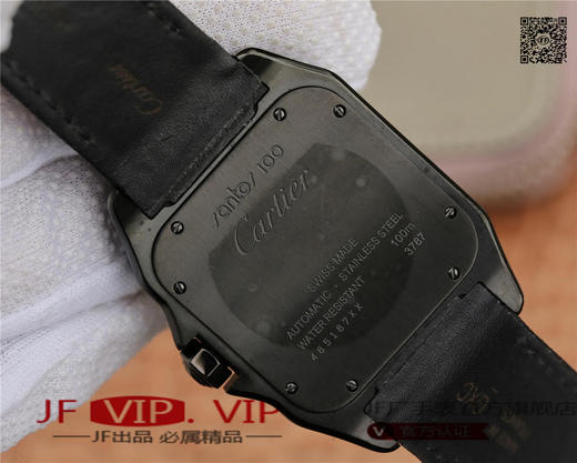 RB卡地亚山度士黑骑士，间玫瑰金，间钛圈，直径38mm 商品图7