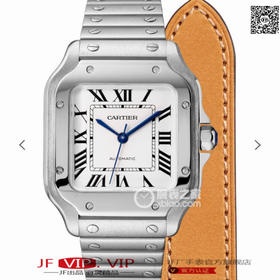 RB卡地亚山度士黑骑士，间玫瑰金，间钛圈，直径38mm