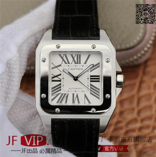 RB卡地亚山度士黑骑士，间玫瑰金，间钛圈，直径38mm 商品图1