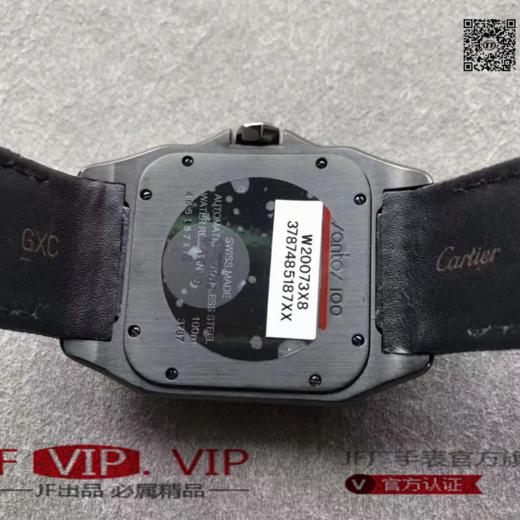 RB卡地亚山度士黑骑士，间玫瑰金，间钛圈，直径38mm 商品图12