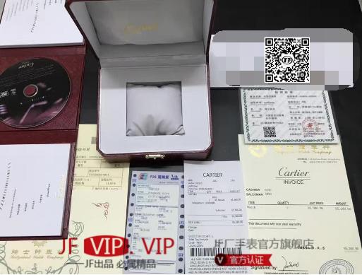 RB卡地亚山度士黑骑士，间玫瑰金，间钛圈，直径38mm 商品图13