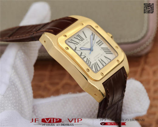 RB卡地亚山度士黑骑士，间玫瑰金，间钛圈，直径38mm 商品图5