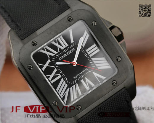 RB卡地亚山度士黑骑士，间玫瑰金，间钛圈，直径38mm 商品图4