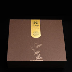 彩农茶357克双饼礼盒（不含茶）