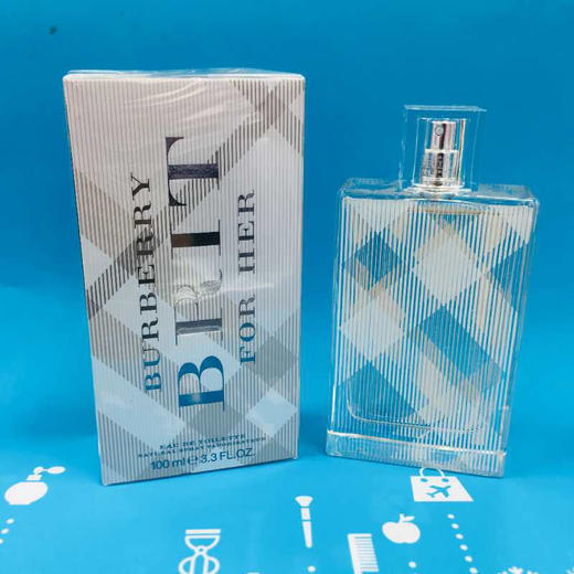 BURBERRY博柏利Brit英伦风格女士淡香水EDT100ml（327044） 商品图1
