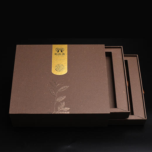 彩农茶357克双饼礼盒（不含茶） 商品图1