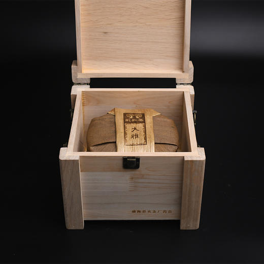 彩农茶200克357克1提木盒（不含茶） 商品图1