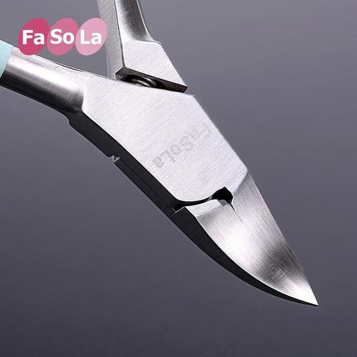 日本Fasola专用指甲刀脚指甲钳灰指甲修脚刀指甲剪不锈钢脚趾甲嵌 商品图2