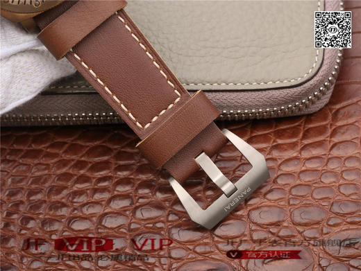 XF沛纳海v5版PAM507，5点钟位置真动能显示，P9002自动机械,47毫米,男士 材料：青铜 零件数：237，皮表带，透底 商品图7