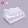 FaSoLa鸡蛋盒食物分格冰箱用保鲜盒塑料放蛋托收纳盒放蛋格方格 商品缩略图3