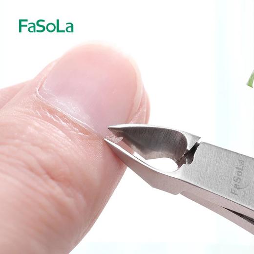 FaSoLa 指甲刀指甲剪单个装家用成人修厚脚趾甲沟专用死皮钳 商品图1