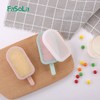FaSoLa硅胶模具雪糕棒冰模具易脱模卡通创意自制雪糕DIY冰棍模具 商品缩略图1