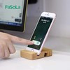FaSoLa手机支架 简约榉木双槽懒人手机架榉木手机底座 ipad支架木手机底座 商品缩略图1