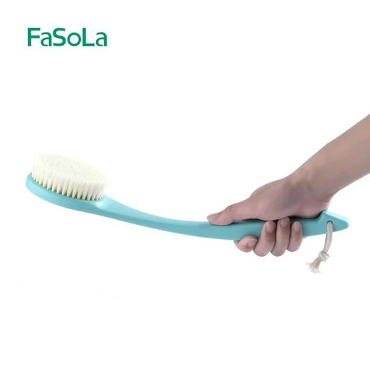 FaSoLa日式长柄洗澡刷搓后背成人背部强力去污搓澡巾软毛刷子沐浴刷 商品图1