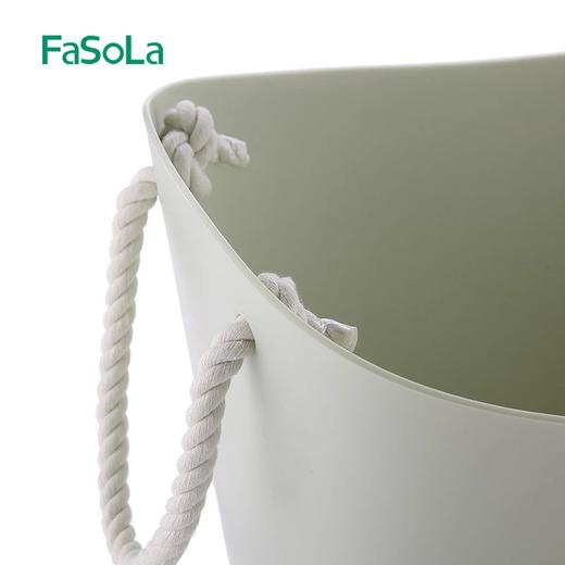 FaSoLa多功能大号塑料收纳桶 儿童洗澡桶衣物收纳篮收纳筐脏衣桶 商品图4