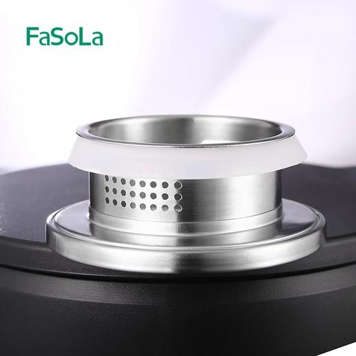 FaSoLa 冷水壶凉水壶玻璃家用耐热大容量透明简约装白水壶 商品图3