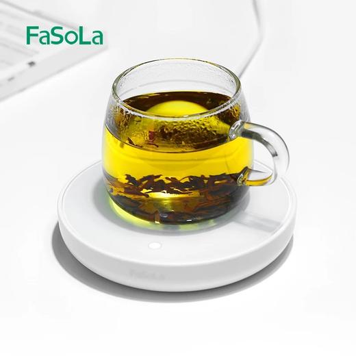 FaSoLa智能保温底座恒温宝加热杯垫家用自动约55度暖暖杯热牛奶垫 商品图3