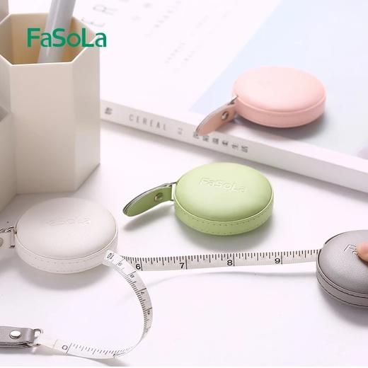 FaSoLa迷你卷尺测量三围尺学生儿童卡通手工随身小尺子软尺米尺 商品图3