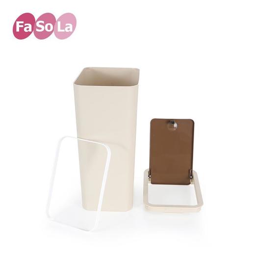 Fa So La家用创意弹盖式垃圾桶 厨房卫生间塑料大号有盖垃圾桶 商品图3