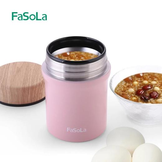 FaSoLa焖烧杯焖粥神器304不锈钢焖烧罐汤壶超长保温桶饭盒 商品图3
