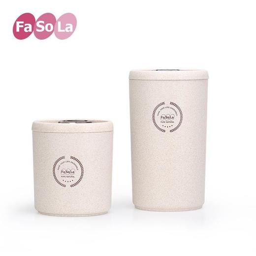 FaSoLa麦纤维健康保鲜奶粉密封罐 环保奶粉桶便携防潮杂粮食品罐 商品图4