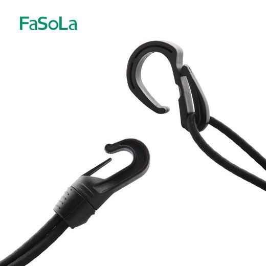 FaSoLa汽车前排中间网兜隔物网车用储物儿童隔离网兜置物网手机袋安全档 商品图4
