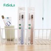 FaSoLa细齿洁弹力护龈牙刷 软毛细毛牙刷护齿成人带孔透气牙刷 商品缩略图0