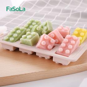 FaSoLa硅胶模具雪糕棒冰模具易脱模卡通创意自制雪糕DIY冰棍模具