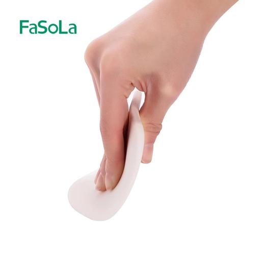 FaSoLa不锈钢切面刀硅胶刮板刮刀切面器切割面团板厨房工具 商品图1