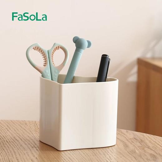 FaSoLa笔筒创意女收纳盒桌面少女心可爱大容量多功能盒 商品图1