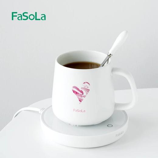 FaSoLa智能保温底座恒温宝加热杯垫家用自动约55度暖暖杯热牛奶垫 商品图4