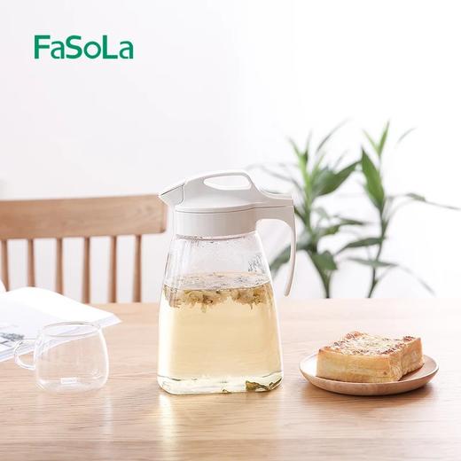 FaSoLa冷水壶耐热高温晾凉白开水杯扎壶大容量透明水瓶密封款 商品图3
