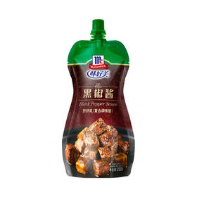 味好美黑椒酱 230g 挤挤装