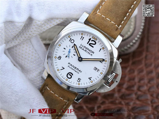 XF沛纳海PAM01523 系列：LUMINOR 1950 P9010自动机械,42毫米直径,中性 蓝宝石镜面，磨砂头层牛皮 振频：28,800每小时振荡 商品图2