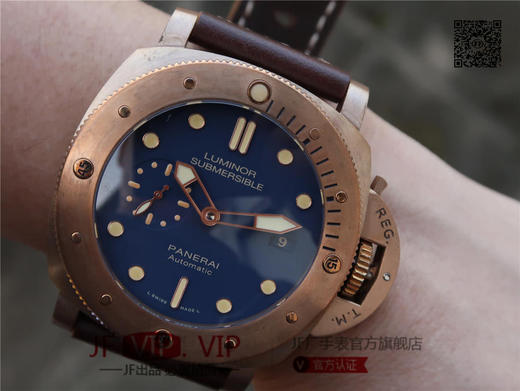 XF沛纳海Pam671/pam00671，对版的深蔚蓝表盘；2，对版的夜光珠；3，每只表都保证圈口正，字钉不偏，不用换了再换 商品图9