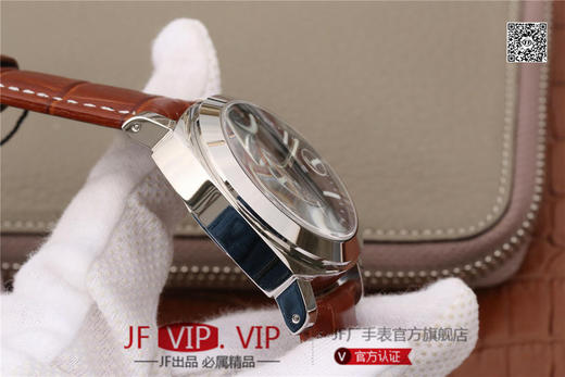 沛纳海027。PAM00027 直径44mm 搭载瑞士2824机芯长动力储存 蓝宝石水晶玻璃 内置日历放大镜 316L拋精钢 商品图7