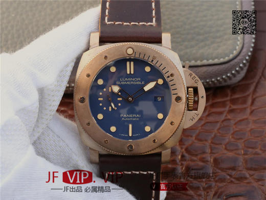 XF沛纳海Pam671/pam00671，对版的深蔚蓝表盘；2，对版的夜光珠；3，每只表都保证圈口正，字钉不偏，不用换了再换 商品图0