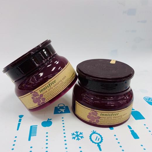innisfree悦诗风吟红酒夜间修护睡眠面膜80ml（939042） 商品图1