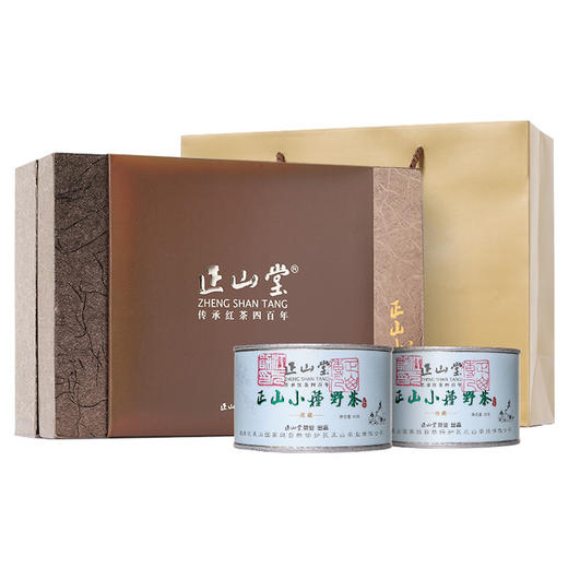 正山堂 野茶 简约风尚 礼盒装100g 商品图0