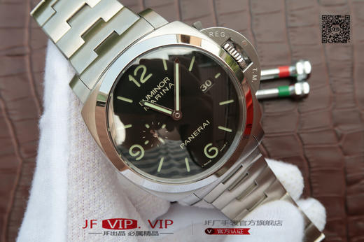 ZF沛纳海v5版pam328自动p9000机械机芯全精钢表带透底跑秒男表，改进了字面成色，钢带拉丝更加细腻。乱真 商品图2