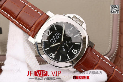 沛纳海027。PAM00027 直径44mm 搭载瑞士2824机芯长动力储存 蓝宝石水晶玻璃 内置日历放大镜 316L拋精钢 商品图1