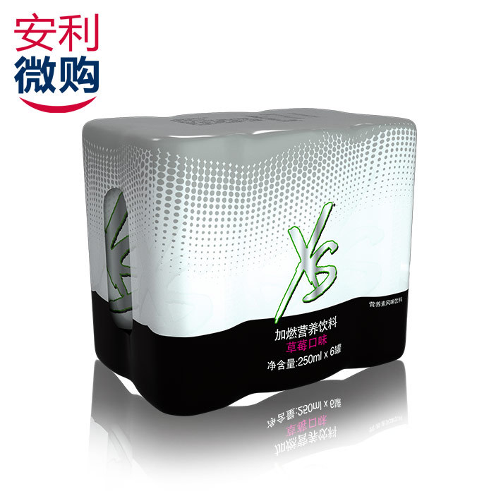 XS加燃营养饮料草莓口味/250mlx6罐/