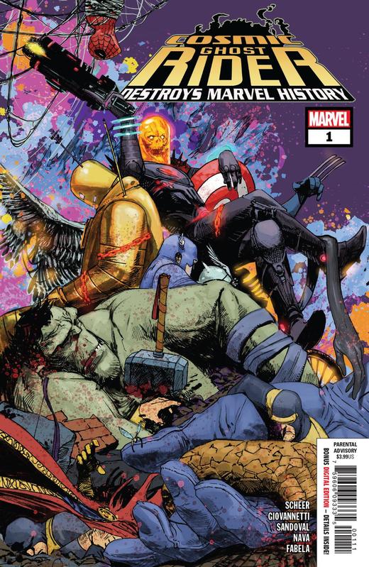恶灵骑士 Cosmic Ghost Rider Destroys Marvel History 商品图5