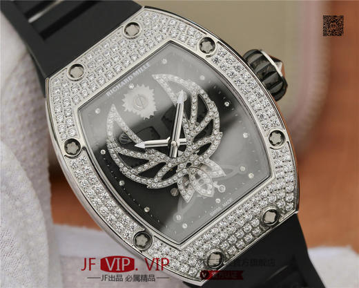 RM.Richard Mille理查德米勒蜘蛛王图案，视觉上的 美感，传承世代镶嵌 凡技艺，镶嵌数与百计钻石于蜘蛛与蜘蛛网上 商品图3