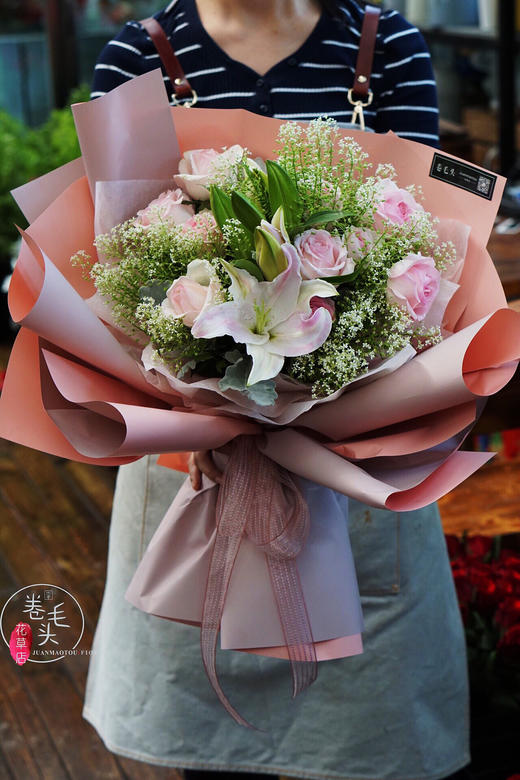 粉色系花束 200 商品图5